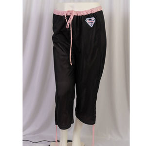 Women's Superwomen relaxed gaucho pants sz L